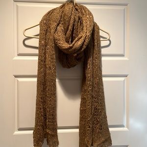 Lauren Ralph Lauren Crocheted Long Scarf (Holiday Gift)